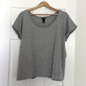 H&M Scoop Neck Tee, Size L